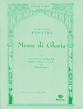 Messa Di Gloria SATB Choral Score cover Thumbnail